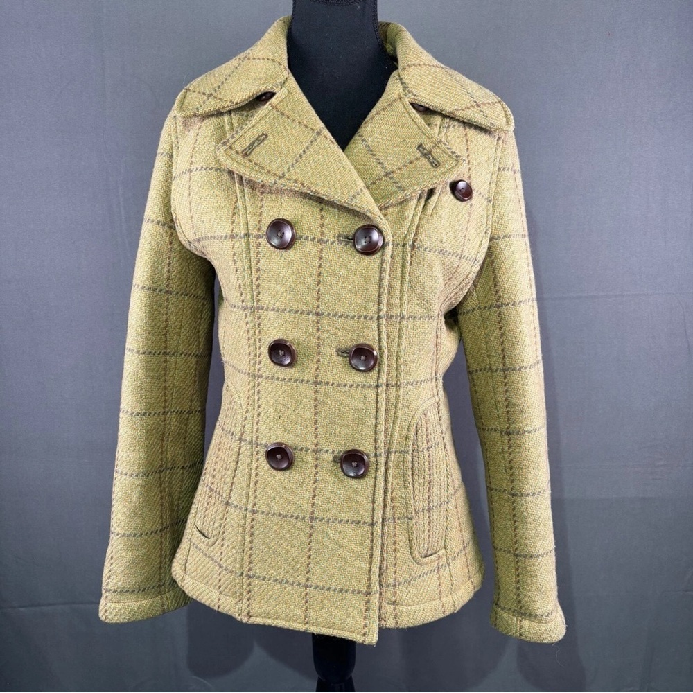 VTG Spiewak & Sons Wool Peacoat Women S Plaid Thinsulate Heritage Jacket